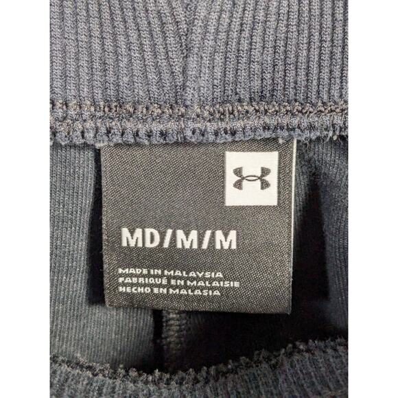 Under Armour Joggers Mens Medium Fitted UA Pants Double Knit Pull On Sweatpants - Picture 10 of 13